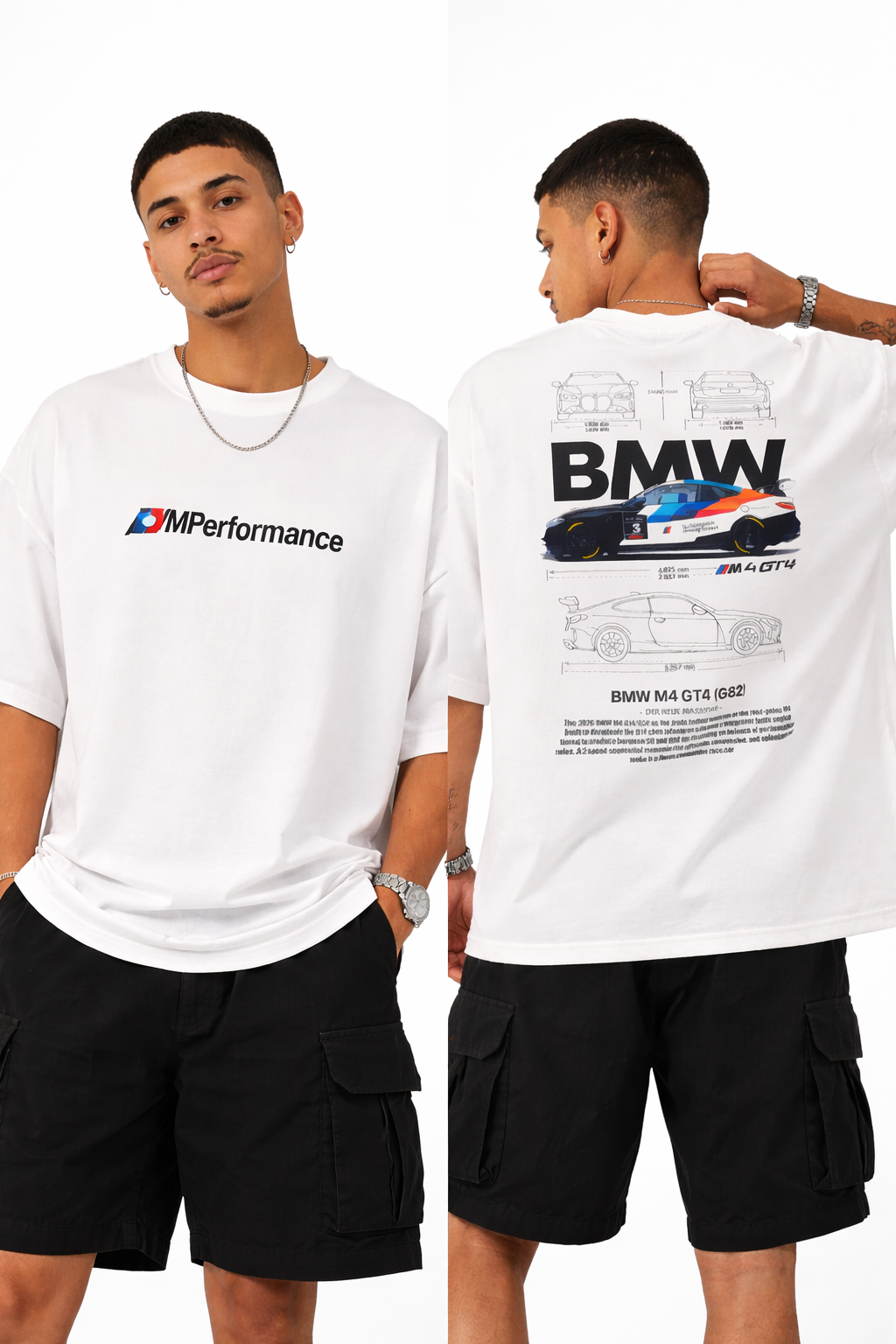 Oversized BMW M Performance T-Shirt