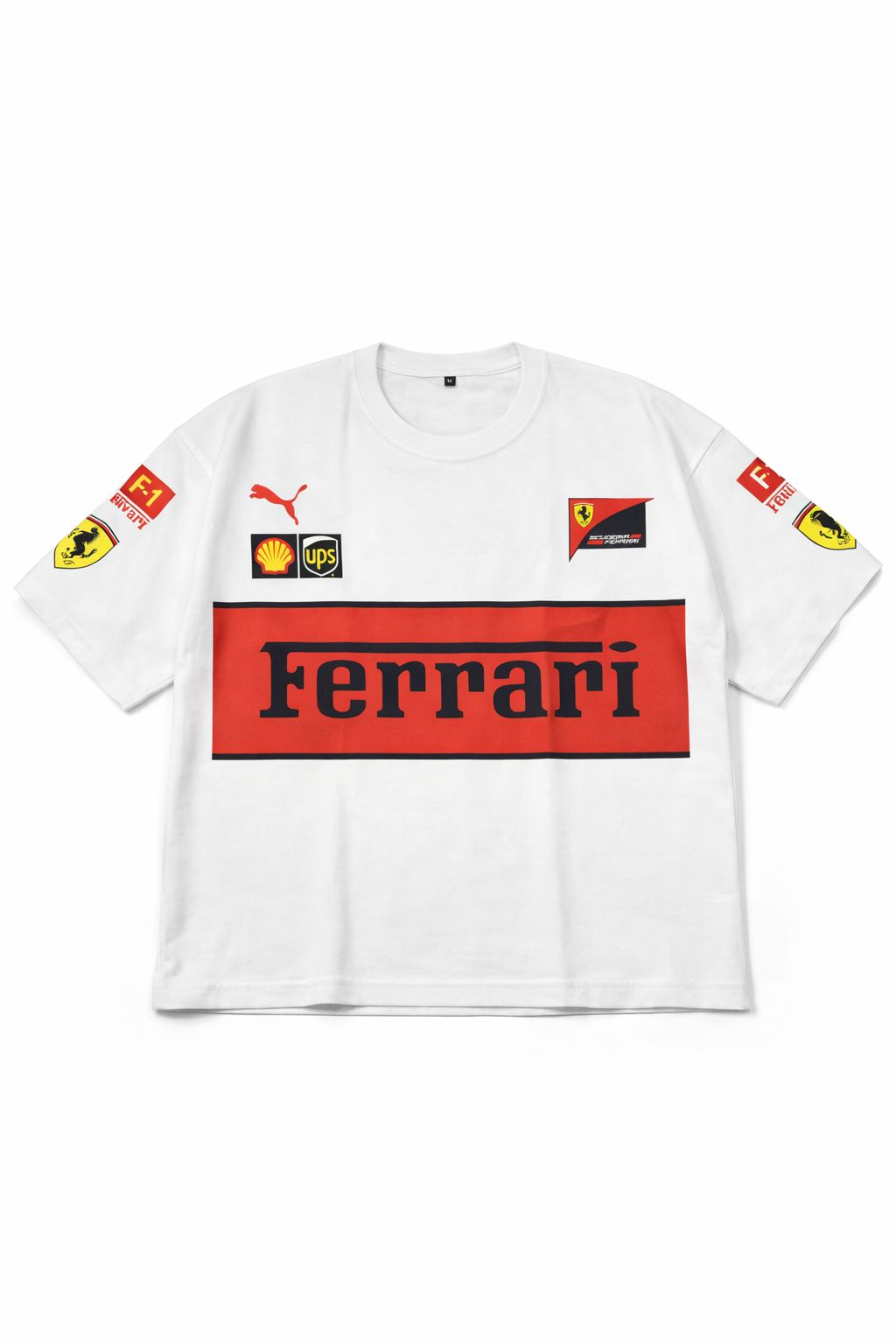 Ferrari Style Oversized T-Shirt