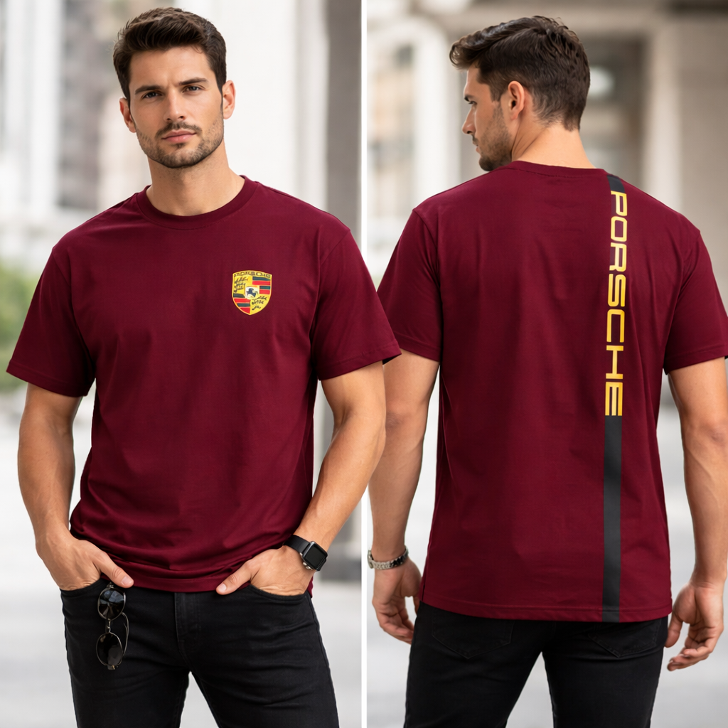 Porsche Vertical Stripe T-Shirt