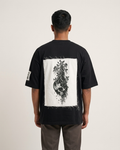 TRUE LOVE Gothic Skull Oversized T-Shirt