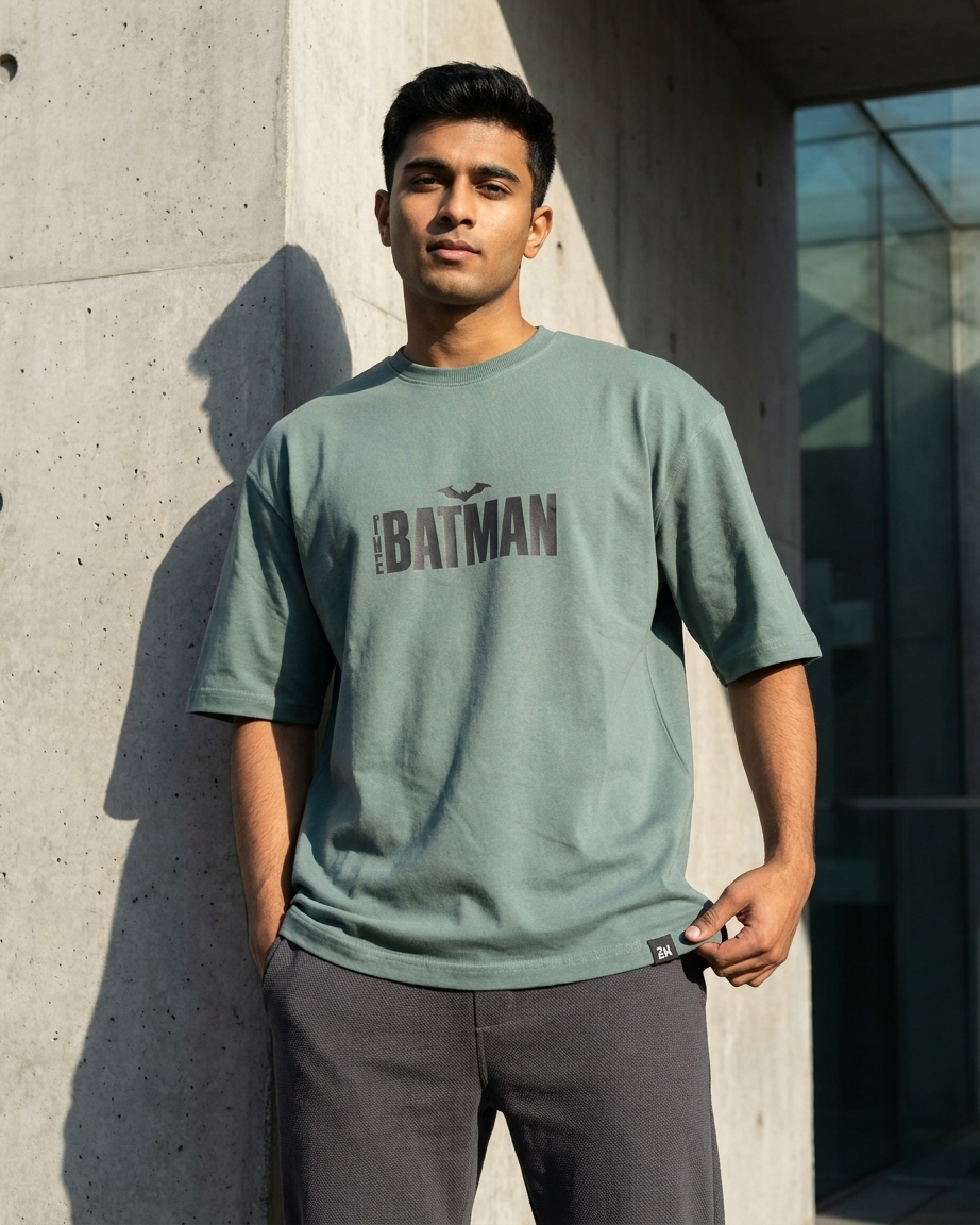 The Batman Oversized Graphic T-Shirt