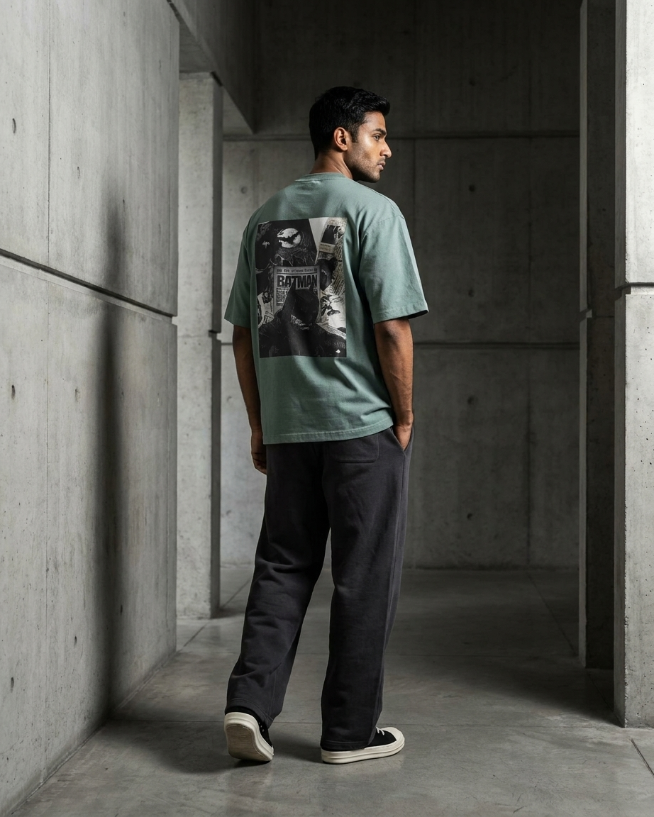 The Batman Oversized Graphic T-Shirt